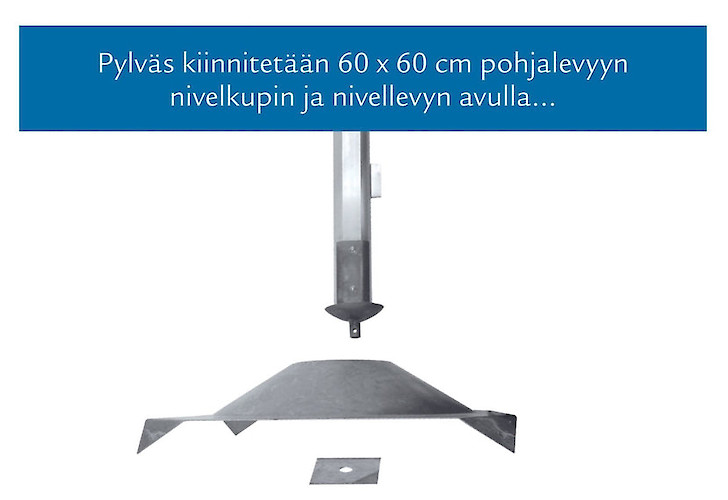 Oloneuvos jatkeella pylväslaituri, webshopProducts - 