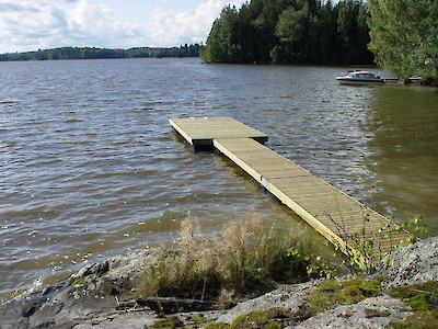 Sauna 4 (Edi) muoviponttoonilaituri