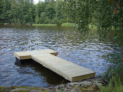 Sauna 1 (Ahti) 4,8 m muoviponttoonilaituri, webshopProducts - 