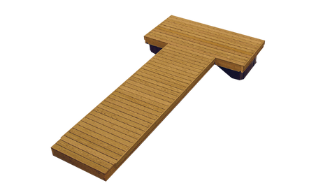 Sauna 1 (Ahti) 4,8 m muoviponttoonilaituri, webshopProducts - 