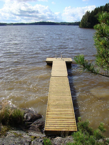 Sauna 1 (Ahti) 10 m muoviponttoonilaituri, webshopProducts - 