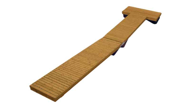Sauna 1 (Ahti) 10 m muoviponttoonilaituri, webshopProducts - 